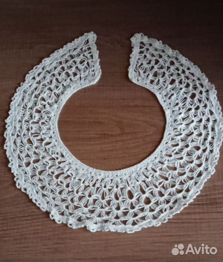 Кружевные воротнички крючком