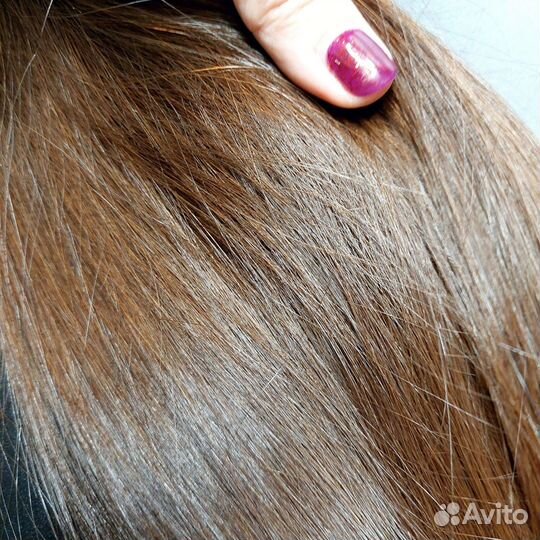 Детские волосы одноголовые, 50см, рассрочка