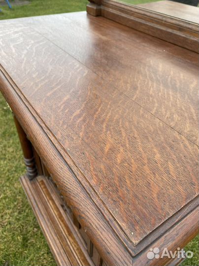 Тумба и зеркало из массива дуба можно отдельно