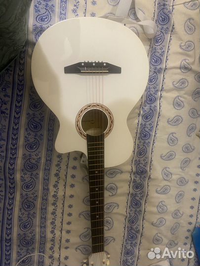 Акустическая гитара cowboy 3810C WH