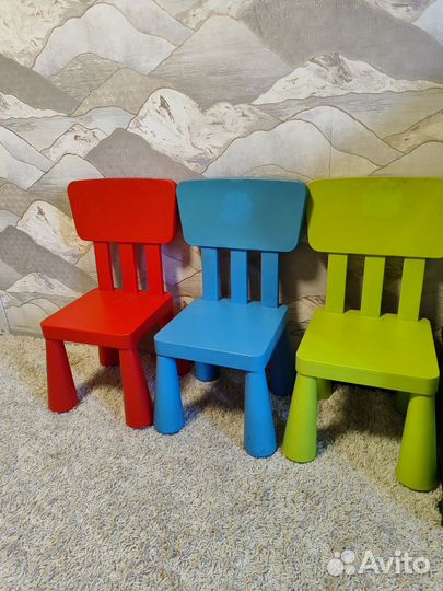 Детский стул IKEA маммут