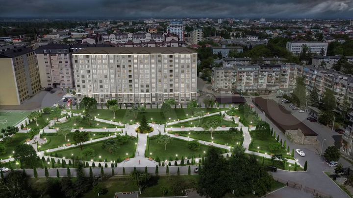 3-к. квартира, 122,5 м², 2/10 эт.