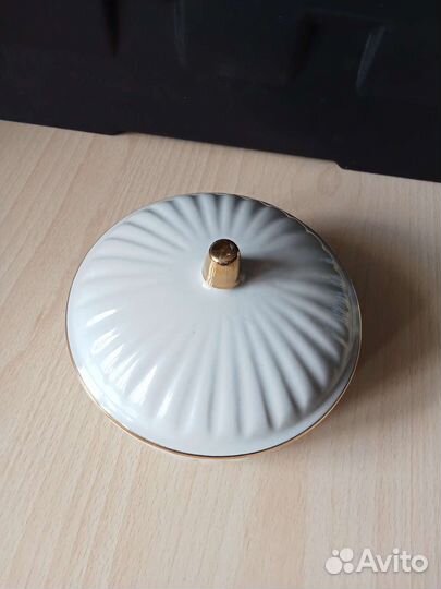 Масленка фарфор СССР