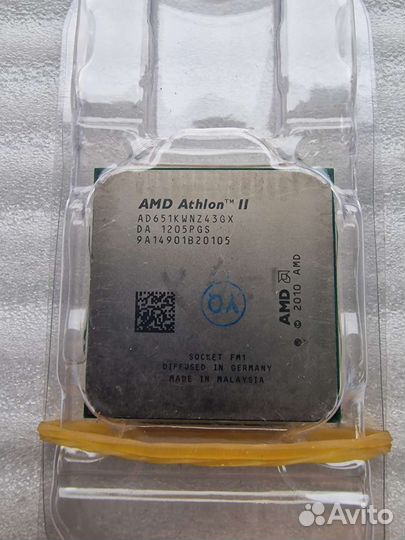 Процессор S-FM1 Athlon ii X4 651