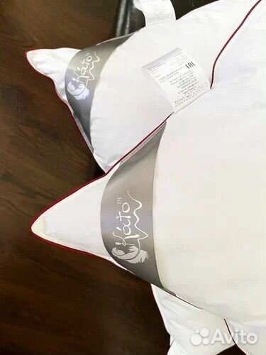 Пуховая подушка, натур гусиный пух