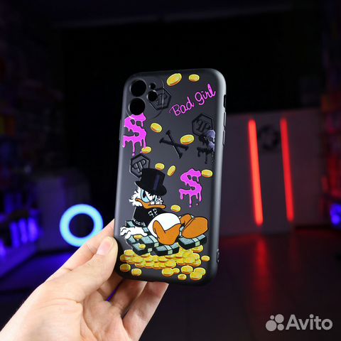 Чехлы на все модели iPhone c авторским UV принтом