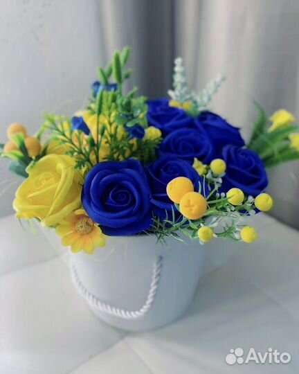 Букет из мыла