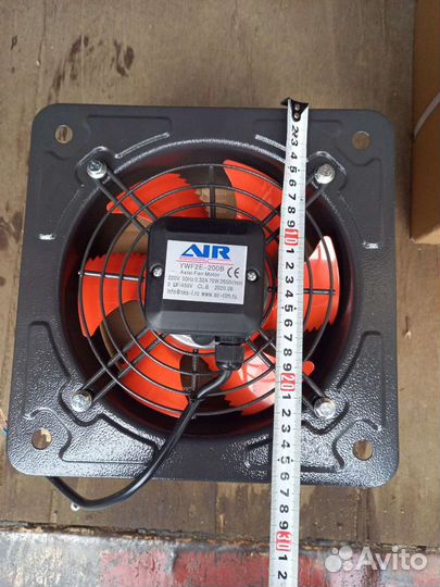 Вентилятор осевой 200