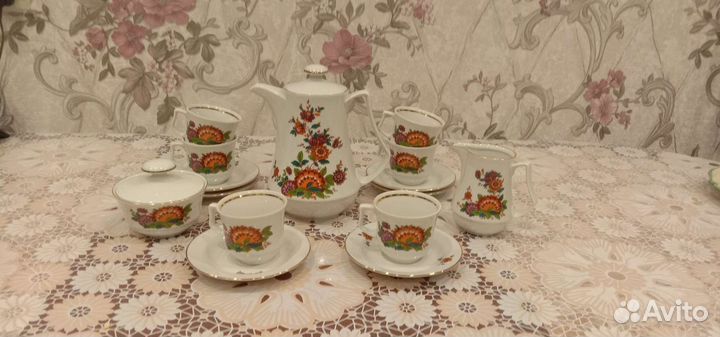 Сервиз кофвйный