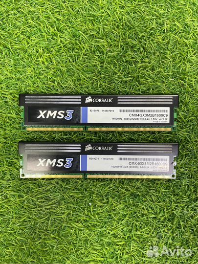 Corsair XMS3 DDR3 4Gb (2x2Gb) 1600