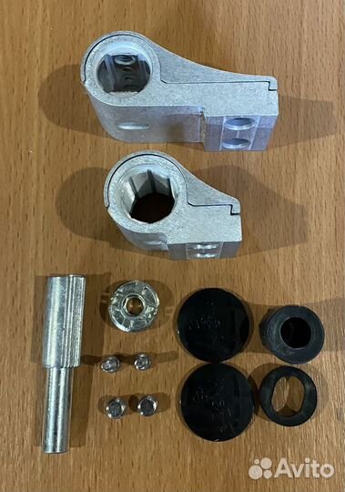 Петли двухсекционные Jocker Alu 67 мм