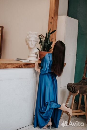 Шелковое платье