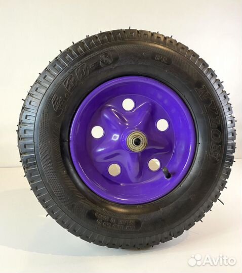 Колесо для тачки профи 4.00-8 д-16/12 мм L-105мм