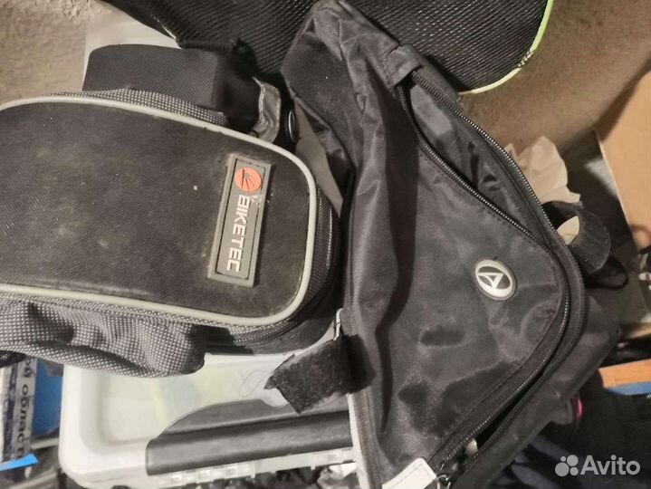 Велосумка под раму седло