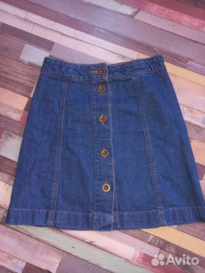 Юбка джинсовая