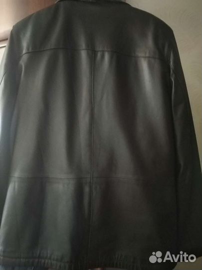 Кожаная куртка мужская