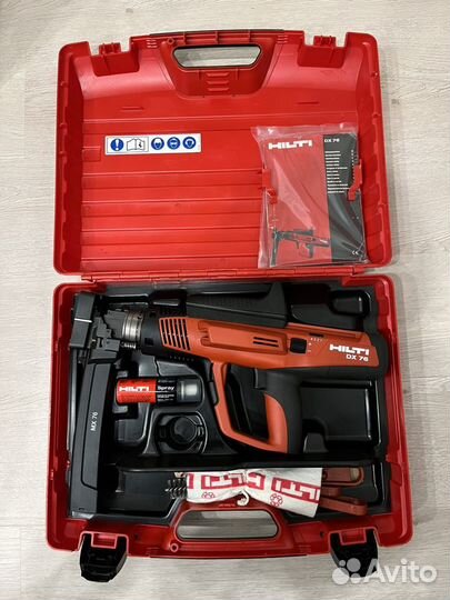 Монтажный пистолет hilti DX 76