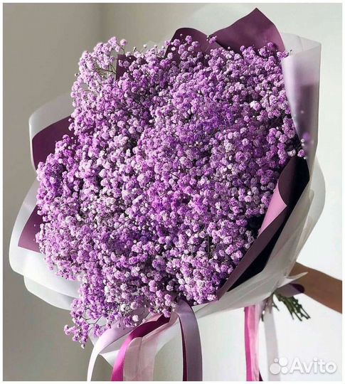 Букет из гипсофилы