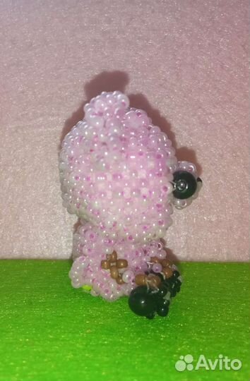 Амигуруми из бисера (свинюшка)