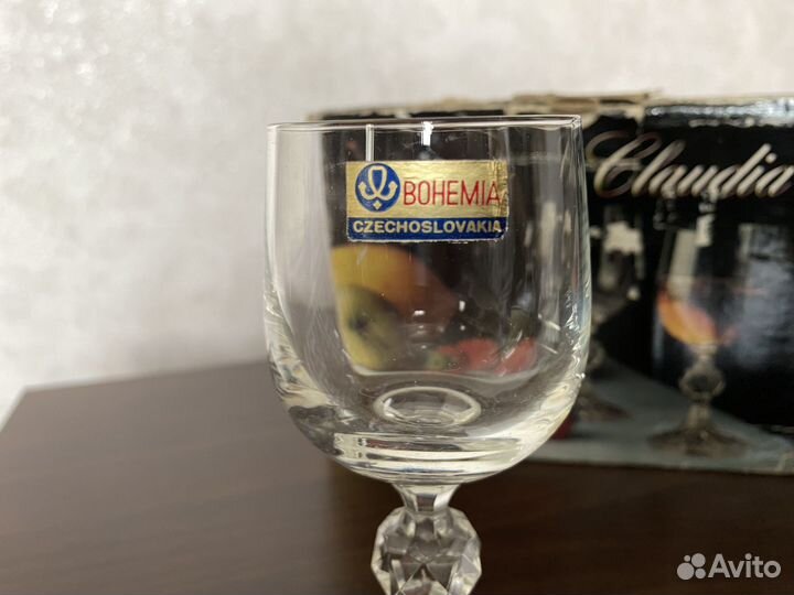 Рюмки Bohemia Claudia 6 шт