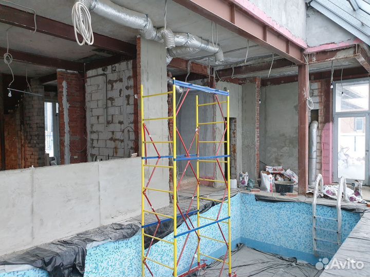 Обслуживание бассейнов и оборудования