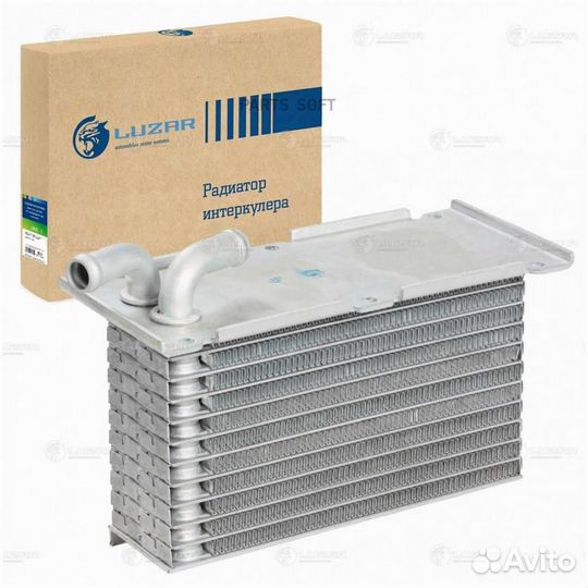 Luzar lric189C Интеркулер Volkswagen Golf VI (08) /Skoda Octavia (09) 1.4TSi