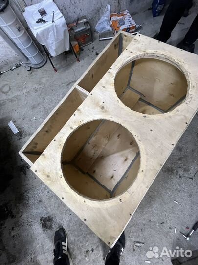 Короб 2*15 Hz 33-37 Приоре хетчбэк