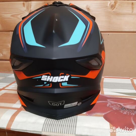 Детский кроссовый шлем