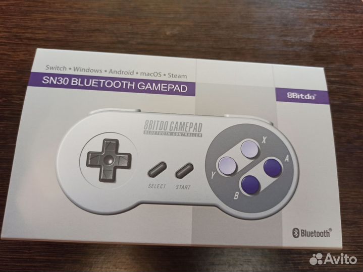 8bitdo SN30 Bluetooth Gamepad