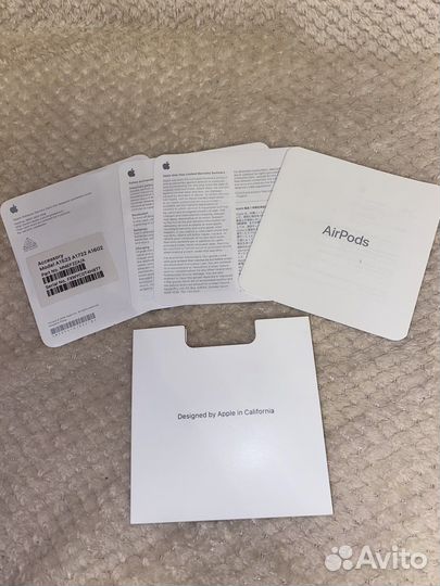 Наушники apple airpods 1 оригинал