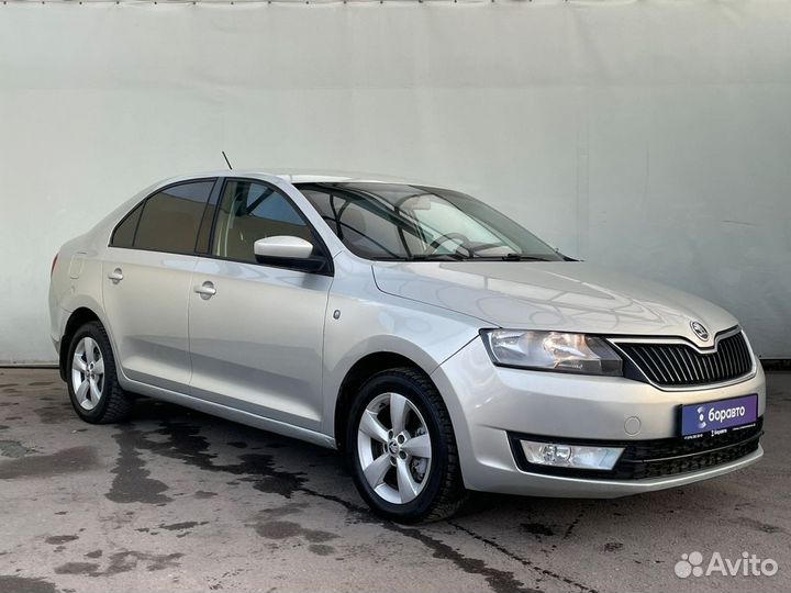 Skoda Rapid 1.6 МТ, 2014, 196 394 км