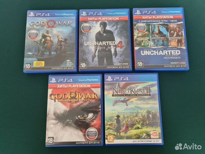 Набор игр PS4