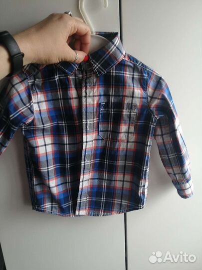 Рубашки для мальчика 2-3 года