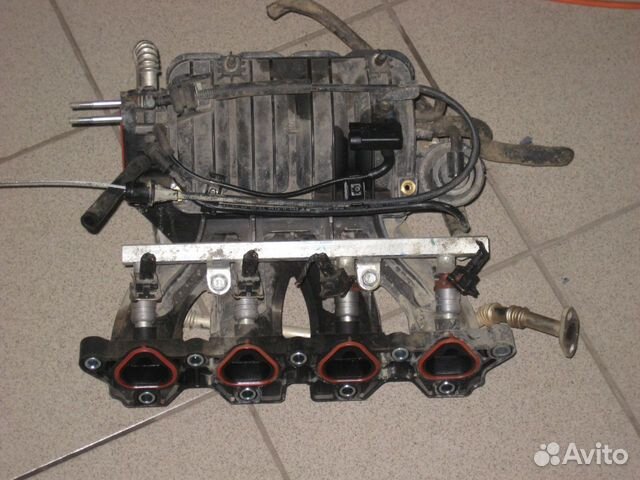 Коллектор впускной Lacetti Aveo Lanos