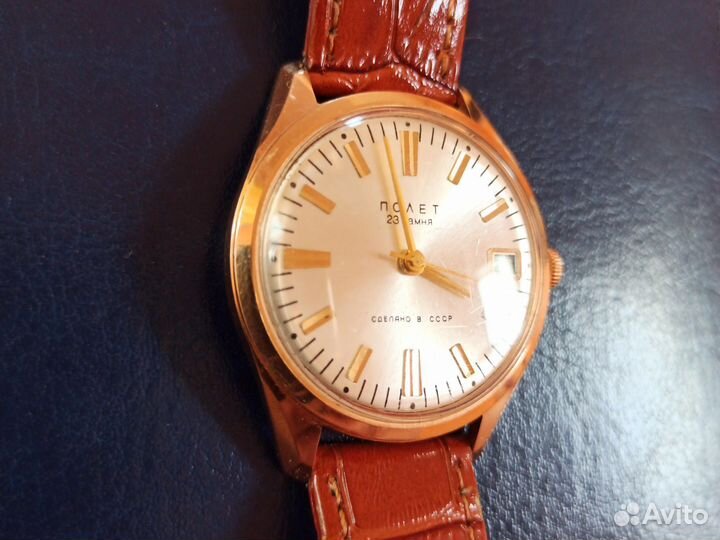 Мужские золотые часы 585 пробы