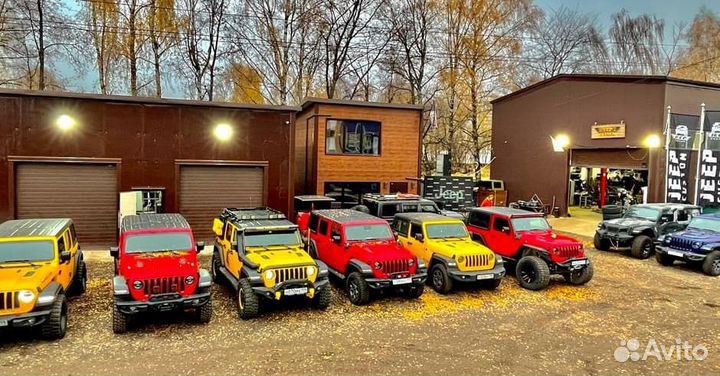 Доп.зеркало заднего вида на замок капота JL/JT