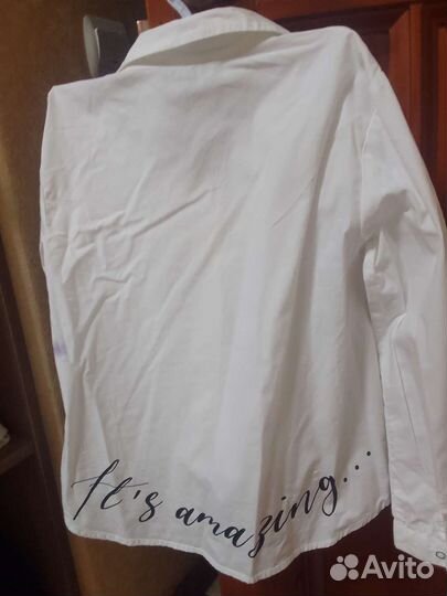 Школьная блузка для девочки 128. 134р