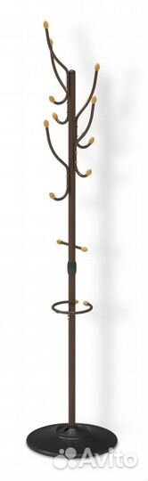 Вешалка напольная nika вк01/А медный антик