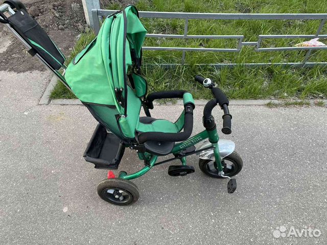 Детский велосипед трость