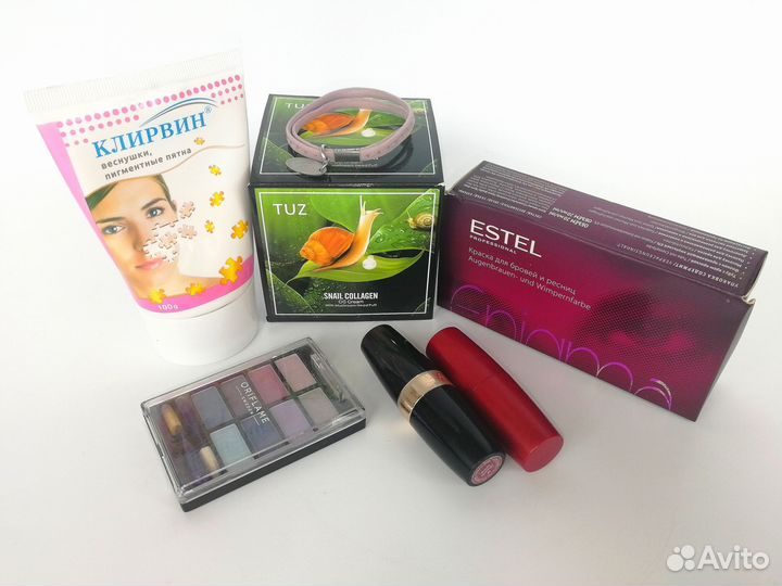 Косметика декоративная для макияжа и крем Клирвин