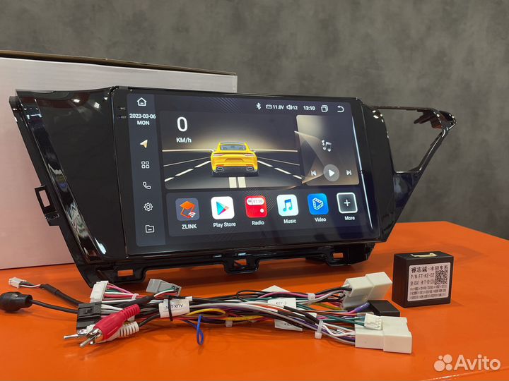 Автомагнитола для Toyota Camry 70 17-20г