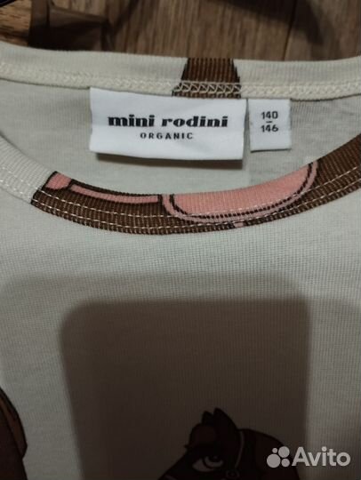 Mini rodini organic,футболка 10 лет (140-146)