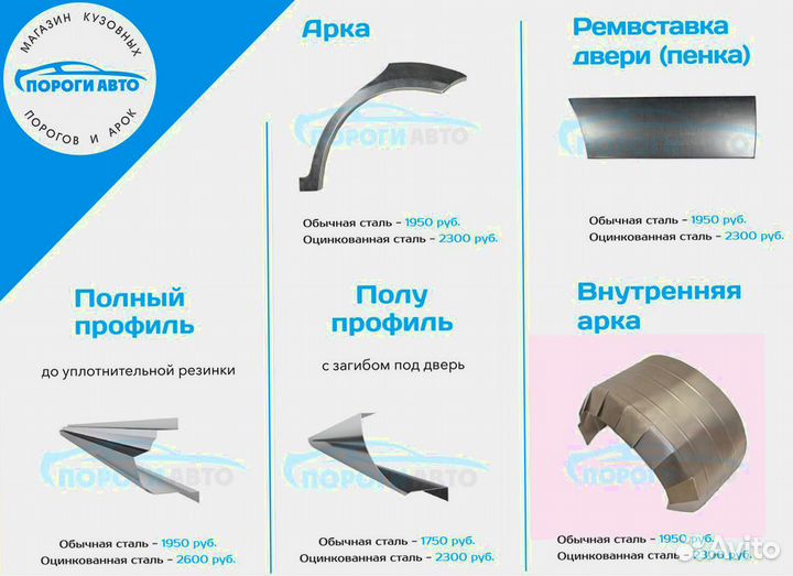 Ремонтные арки Zaz Forza