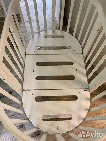 Кроватка трансформер ellipse bed