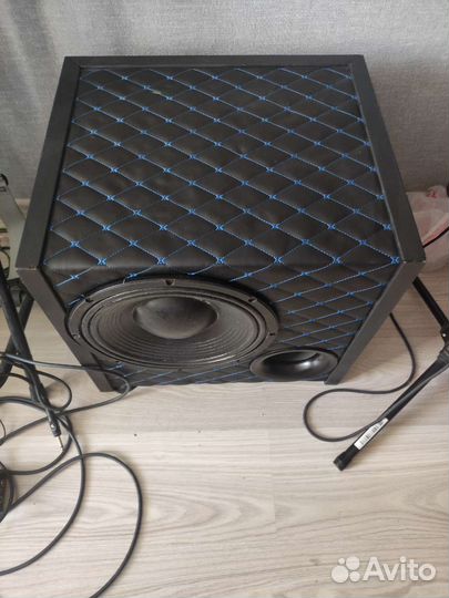 Короб для сабвуфера 12 на трубе