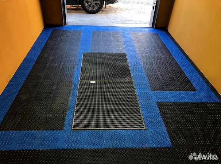 Плитка пвх для гаража