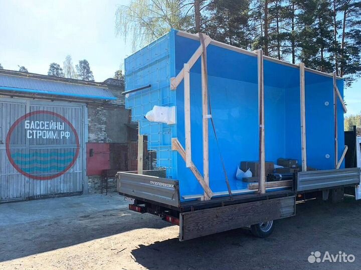 Бассейн полипропиленовый 5,7х2,8