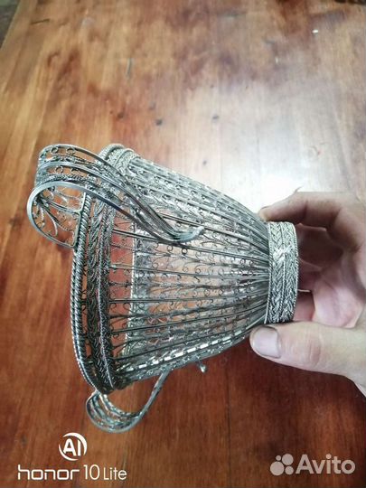 Вазочки скань мельхиор СССР