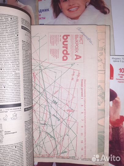 Журналы burda moden 1988/89