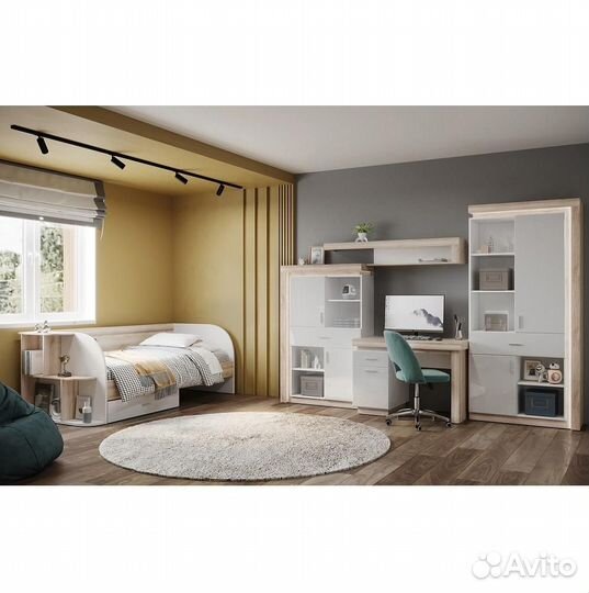 Детская кровать с ящиком